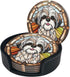 Set 6, Holder,6 Pack Drink Coaster of Shih Tzu Dog Mom Lover Gift,Leather Drink Coasters with Cup/Bar/Drink Coasters