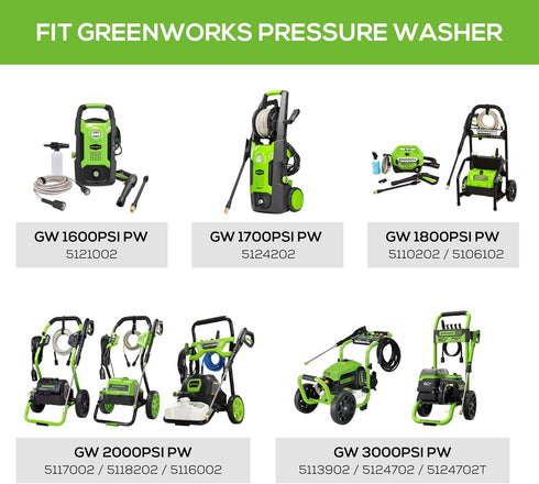 Greenworks Universal Pressure Washer Soap Applicator - High Pressure Attachment