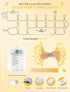 syosupviry Powered,19FT 50LED Star String Lights Battery&USB Star Fairy Lights with Remote, Hanging Star Lights