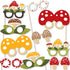 Big Dot of Happiness Wild Mushroom Glasses and Masks Photo Booth Props