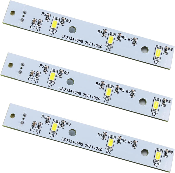 WR55X26671 LED Light Board for GE Refrigerators, Fits Multiple Models, Replacement Part