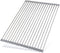 Roll Up Dish Drying Rack 20.5"x13.8" - Stainless Steel and Silicone Over The Sink Foldable Drain Rack, Gray