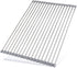 Roll Up Dish Drying Rack 20.5"x13.8" - Stainless Steel and Silicone Over The Sink Foldable Drain Rack, Gray
