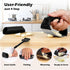 SetStainless Garlic Press Rocker Steel Garlic Mincer Tool with Garlic Peeler and Cleaning Brush Kitchen Gadgets