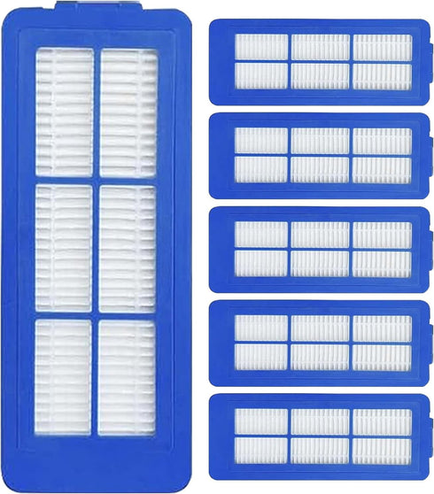 6 Pcs Replacement HEPA Filters for Eufy 11S Max, 15C Max, 30C Max, 39C Max, G30 Edge, G30 Hybrid