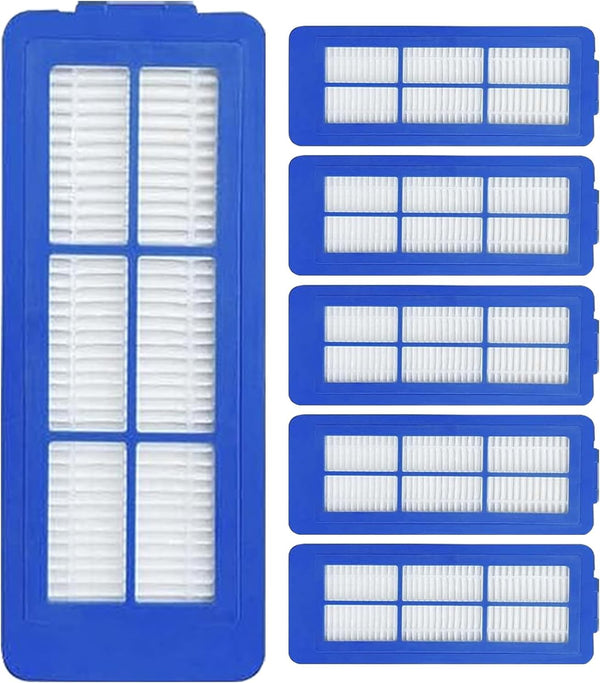 6 Pcs Replacement HEPA Filters for Eufy 11S Max, 15C Max, 30C Max, 39C Max, G30 Edge, G30 Hybrid