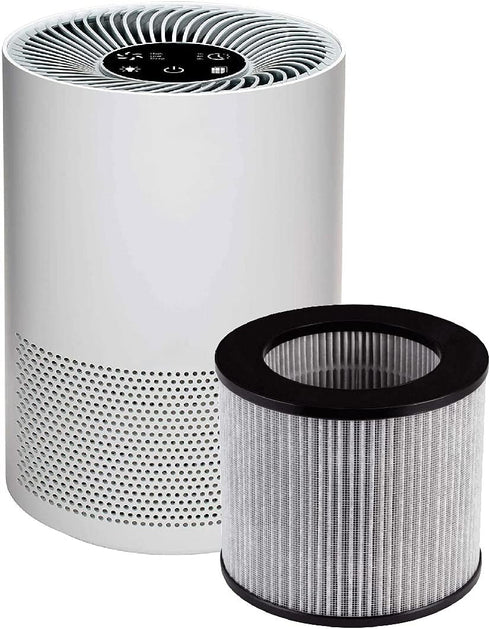 Nispira 3-in-1 True HEPA Activated Carbon Filter Replacement for Bissell MYair Purifier 2780A - 1 Pack