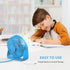 FARADAY USB Desk Fans 5 Inches Portable Table Fans 360° Head Rotation Small Personal Desktop Fan for Home Office, 3 Speeds, Blue by FARADAY