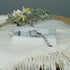 Countertop White Soap Dish Tray Marble Soap Holder Trinket Plate for Bathroom Sink Kitchen Bedroom Vanity Bathroom