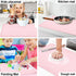 Pink Baking Mat - Reusable Multipurpose Kid Placemat, Silicone Heat Resistant Kitchen Countertop Dough Pad 23.6'' x