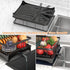 Godboat Dish Drying Rack, 2-Tier Dish Racks for Kitchen Counter with Drainboard & Mat