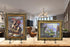 8 Inch Plate Holder Display Stand, Black Metal Picture Stand for Home Office Exhibition, 1 Pack