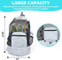Anandming backpack (1, Beach toy bagmesh for beach,Beach Must Haves Sand Box Toys Seashell BagsWaterproof Swim Mesh