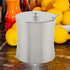 Stainless Steel Sugar Bowl Seasoning Jar with Cover Spoon, Condiment Pot for Salt, Sugar, Pepper, Kitchen Gadgets