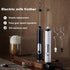 MOSHOU Electric Milk Frother Handheld, 3 Speeds Coffee Whisk Foam Maker with USB C Rechargeable, Drink Mixer for