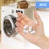 W10208398 Washer Dryer Door Hinge Pin Cap Replacement for Whirlpool, Pack of 4