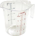 Winco Measuring Cup, Polycarbonate, 1-Quart, Clear