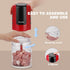 Mini Food Processor, 2 Cup Small Electric Chopper, 2 Speed for Vegetables, Meat, Fruits with 4 Stainless Steel Blades