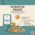 40 Scratch Grain for Adult Chickens, Ducks, and Turkeys, Vegetarian Mix of Three Grains, Training Aid & Natural