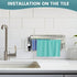 4-in-1 StorageRight Sponge Holder for Kitchen Sink, Sink Caddy Organizers and Storage with Adhesive Hook & Suction
