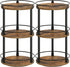 YATINEY Spice Rack, Set of 2 Lazy Susan Organizer, 3-Tier Turntable Organizer