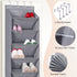 8 Closet 20 KEETDY Over The Door Organizer with Deep Pockets, Hanging Rack for Hanger Fits Pairs, Shoe Holder