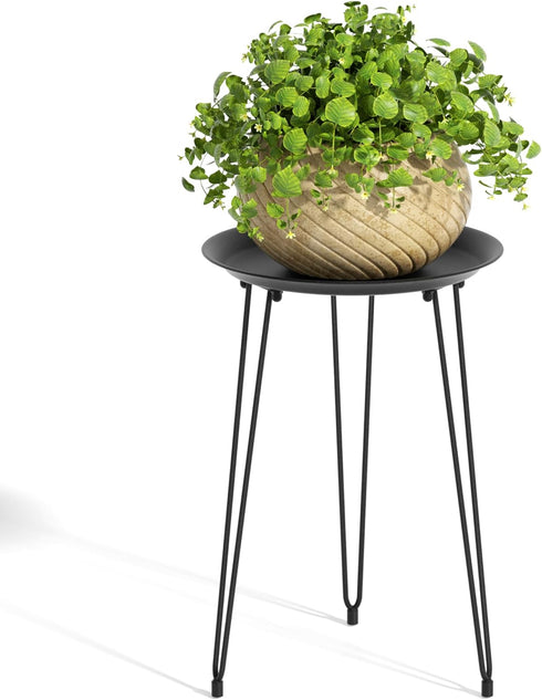 SUEH DESIGN Plant Stand Indoor, Metal Plant Stand Round Plant Table Heavy