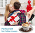 Soquali 2 Pack Milk Frother Handheld Battery Operated - Electric Whisk Coffee Frother Battery Stirrer, Hand Held Milk