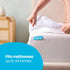 Linenspa Mattress Protector Twin XL - Waterproof, Breathable, Deep Pocket Fitted Sheet Style