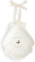 DEMDACO Bless This Baby Boy Glossy White Ceramic Stoneware Decorative Baptism Bowl, 5 x 4