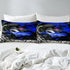 Set Set 1 Feelyou Kids Boys Girls Blue Race Car Bedding Twin, Sports Car Bed Sheet With Fitted Sheet, Buffalo Plaid