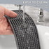Noverlife 2PCS Bar Mats for Countertop, 24x3in Flexible Spill Mats, Non-Slip Gray Rubber Cocktail Mats for Kitchen