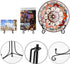 BetterJonny 6 Pack 8" Iron Display Stand, Upgraded Anti-Slip Plate Holder for Pictures, Photo Frames, Book, Tabletop Art