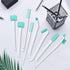 Small Cleaning Brushes Set, 8Pcs Detailed Cleaning Tool for Windows, Doors, Bottles, Car, and More