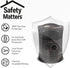 Honeywell HHF360V Portable Heater, Charcoal Grey, 360 Degree Surround Fan Forced, Adjustable Thermostat, 2 Heat Settings