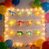 12 Decoration8 LED Dinosaur String Lights Battery Operated Dinosaur Lights String Realistic Looking Dino Light for Boys