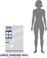 Hefty Shrink-Pak Vacuum Storage Bags, Space Saver for Under Bed Storage, 3 Large Hanging Vacuum Bags
