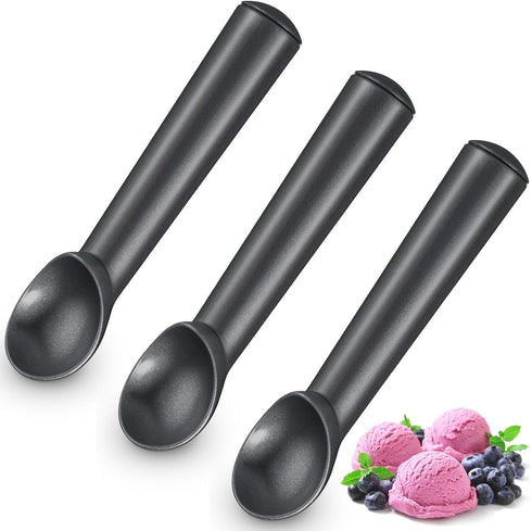 Suclain 3 Pieces Ice Cream Scoop 7 Inches Nonstick Anti Freeze Ice
