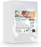 Vacuum Sealer Bags for Food: 100 Quart 8"×12" Precut Heavy Duty Bags for Food Saver, BPA Free