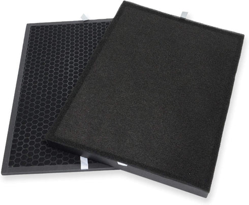 PUREBURG RF200 Replacement Filter Set for Oransi OV200 Air Purifier, H13 HEPA + Activated Carbon