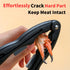 2PCS Set Crab Crackers and Tools Multifunctional Crab Leg Crackers Efficient Lobster Crackers Sturdy Seafood Crackers