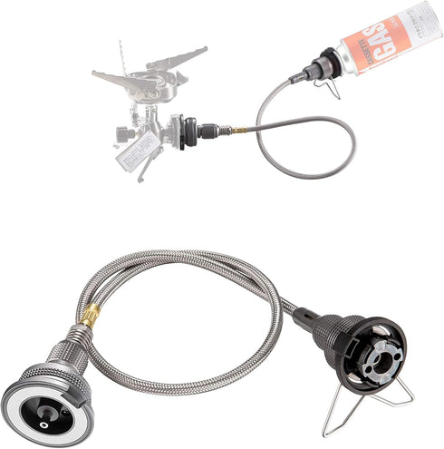 CAMPING MOON Camping Stove Adapter with Extend Hose (21.65"/55cm) for Z10/Z13M/Z16