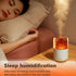 Portable Mini Humidifier, 300ml Small Cool Mist USB Personal Desktop Humidifier for Baby Bedroom Travel Office, Super