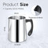 Candle Making Pouring Pot, 32oz Stainless Steel Wax Melting Pot with Heat-Resistant Handle, Double Boiler Candle Making Pitcher with Dripless Pouring Spout Design by CasaCulina