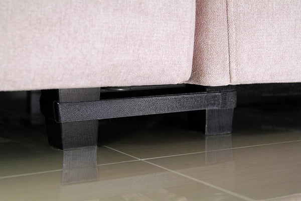 BOWERBIRD Sectional Connectors for Sliding Sofas, Innovative Double Reinforcement, 4 Sets for 3 Piece Sofa