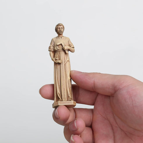BC Catholic St. Joseph Statue for Selling Homes, Home Seller Kit with Instruction Card and Burial Bag, Handmade