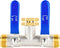 EJW 2 Way Faucet Splitter,Double Hose Connector,Garden Hose Splitters, Hose Splitter 2 Way,