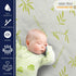 Bamboo Mattress Protector with Zipper, 100% Waterproof King Size Cooling Cover, Ultra Soft Jacquard Fabric