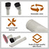 Vacuum Attachment Replace Dyson Upholstery, Crevice Tool, for Dyson DC14 Replacement Parts DC01 DC02 DC04 DC07
