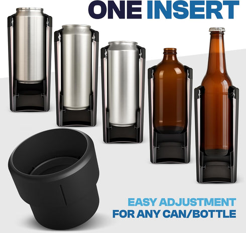 12-ounce, 16-ounce, 20-ounce, 24-ounce 12 Universal Buddy XL Can Cooler by Frost Buddy - Fits and Cans and Bottles